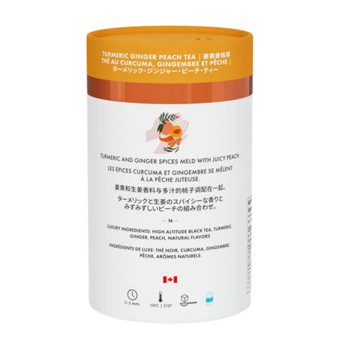 Turmeric Ginger & Peach Luxury Tea