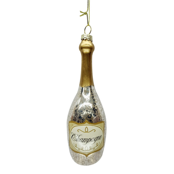 Champagne Bottle Ornament