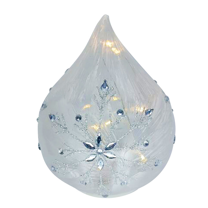 Lighted Snowflake Table Decor