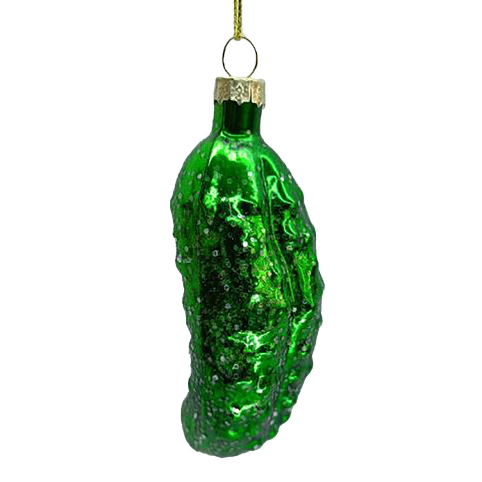 Glass Pickle Ornament