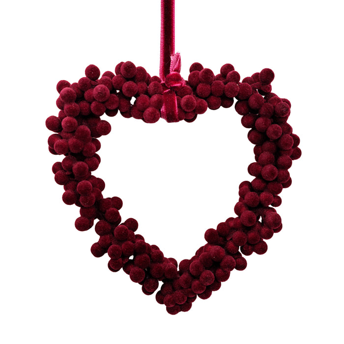 Berry Heart Hanging Ornament