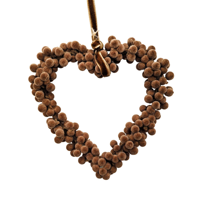 Berry Heart Hanging Ornament