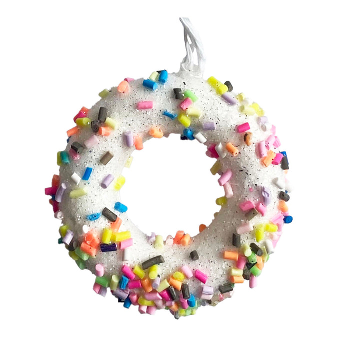 Ornament Candy Sprinkle Donut