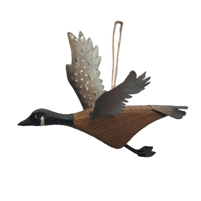 Wooden Goose Ornament