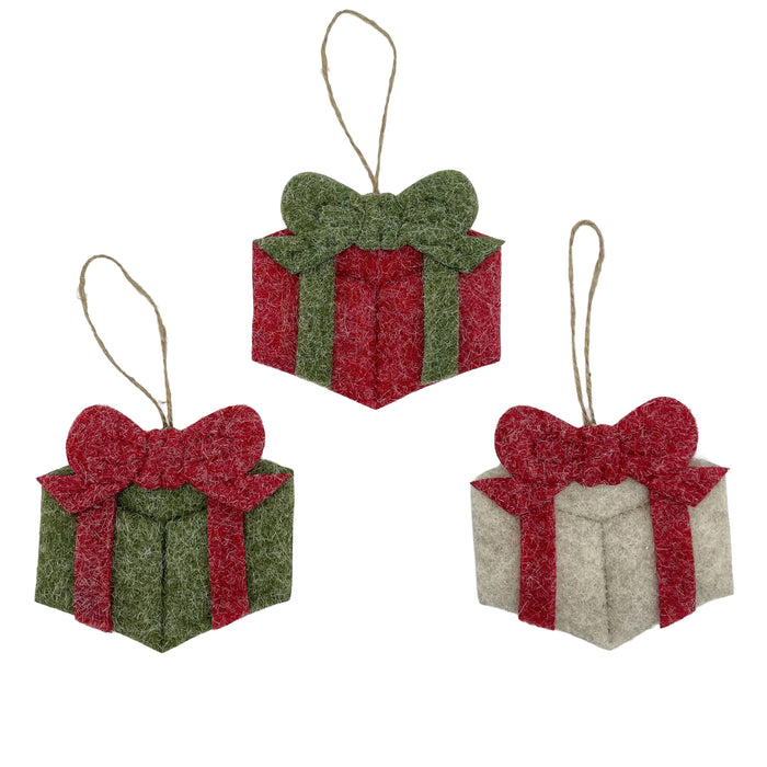 Ornament Felt Gift Box 4"