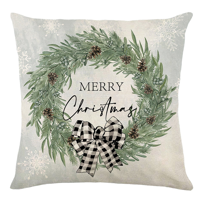 Merry Christmas Decorative Cushion