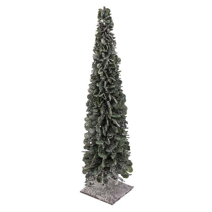 Tree with Frosted Mini Leaves