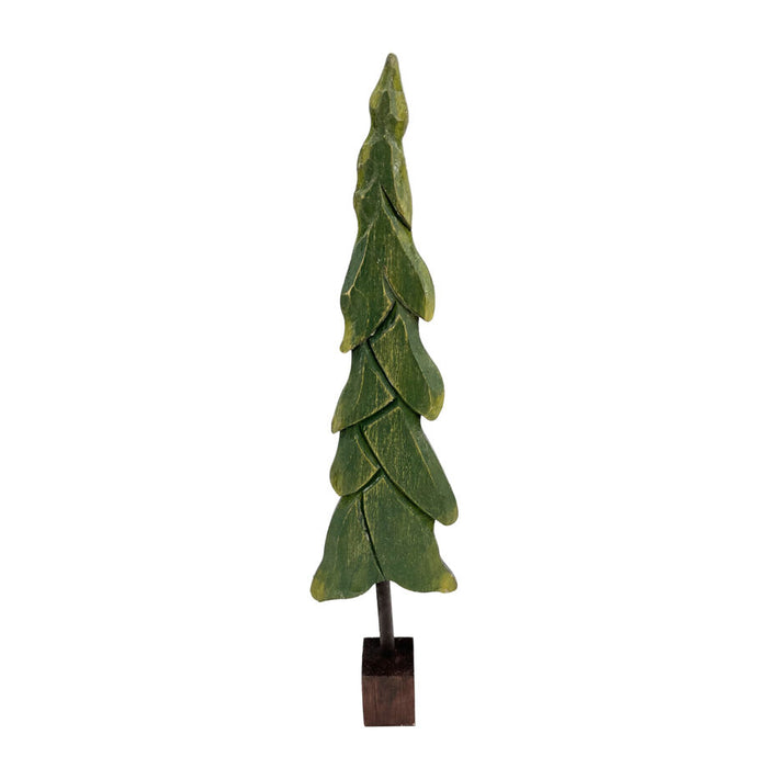 Green Wooden Tall Trees