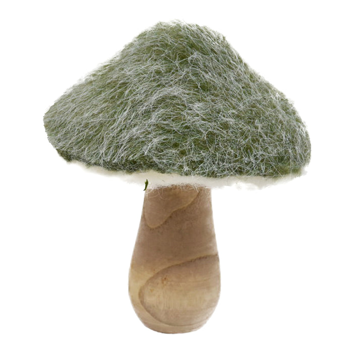 Wool Mushroom Decor