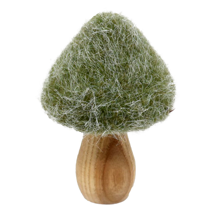 Wool Mushroom Decor