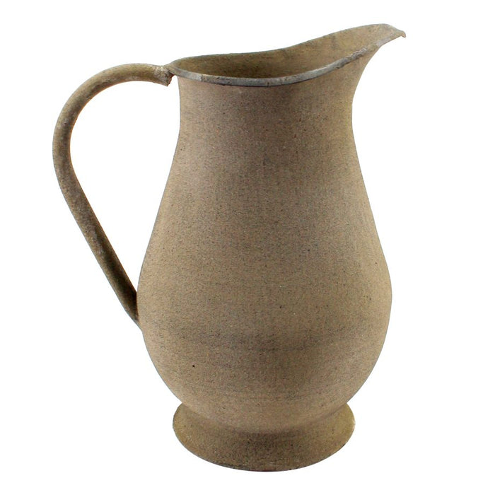 Antique Metal Jug Vase