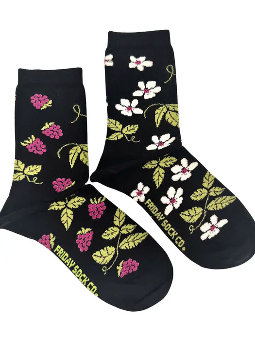 Women's Socks Raspberry Bloom