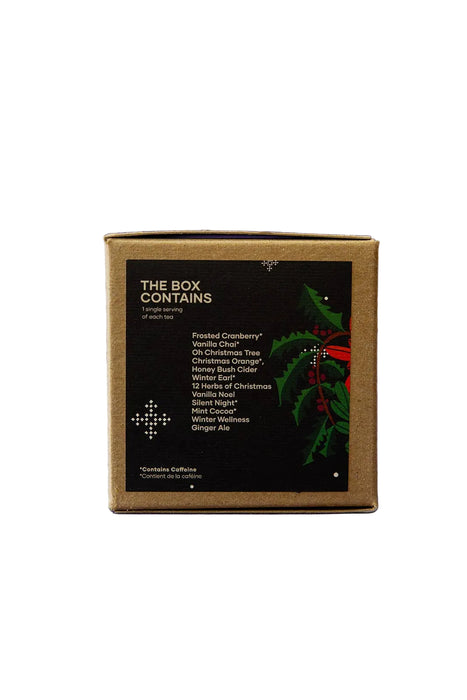 Sip The Season | 12 Single Serving Holiday Teas