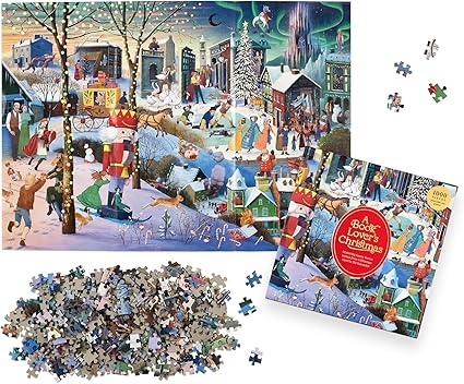 A Book Lover’s Christmas Puzzle 1000pc