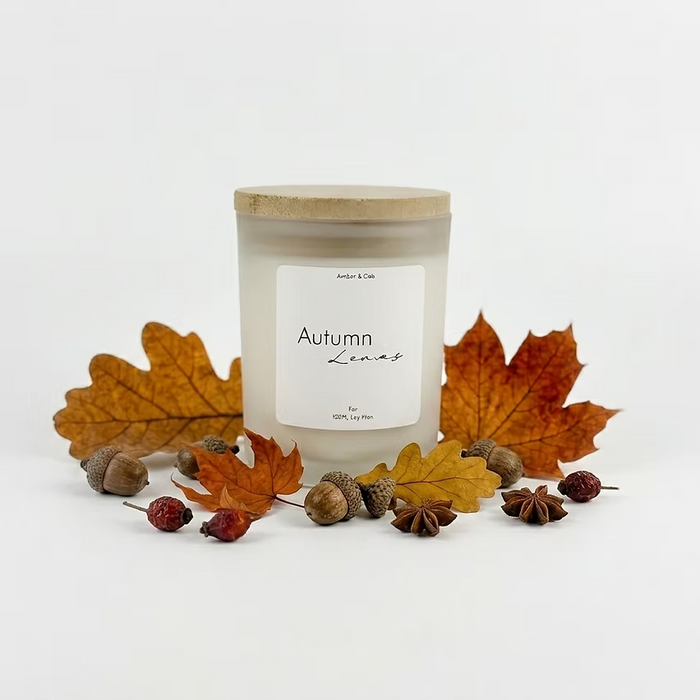 Autumn Leaves Soy Wax Candle