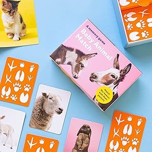 Baby Animal Memory Match Game