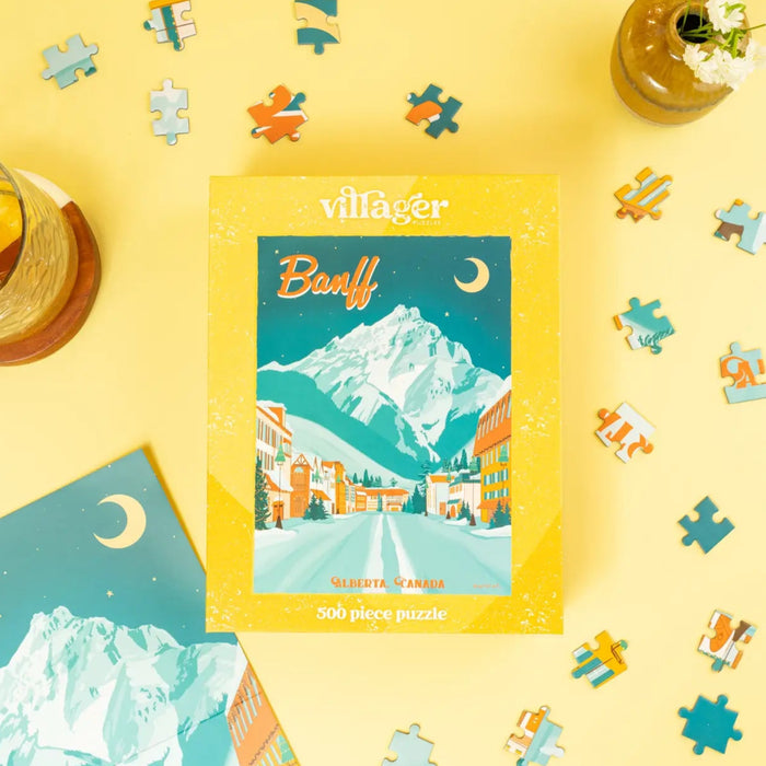 Villager Puzzles Banff Moonlight