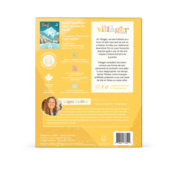 Villager Puzzles Banff Moonlight