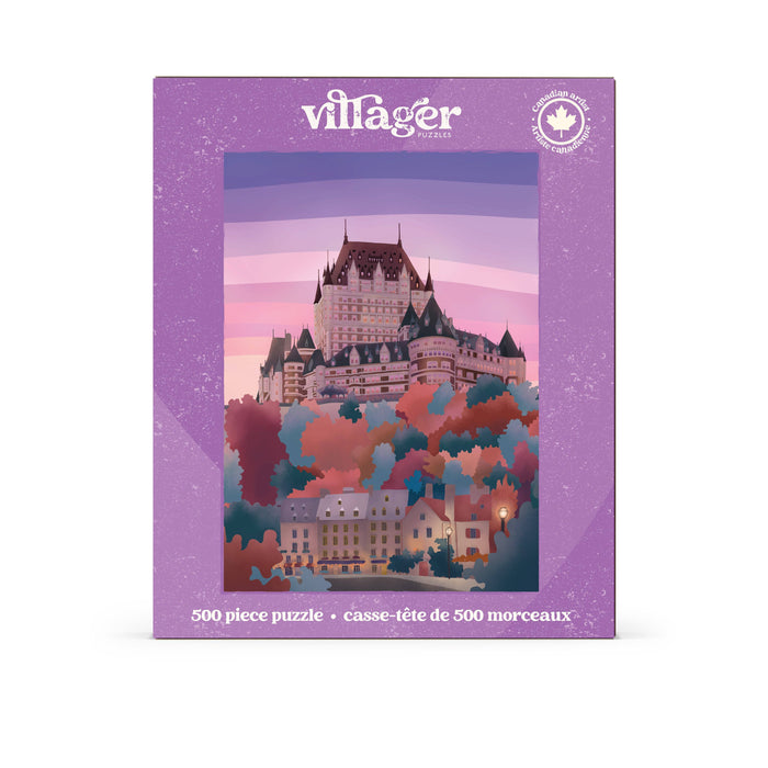 Villager Puzzles Quebec City 500 pc