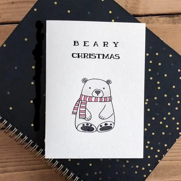 Beary Christmas Greeting Card