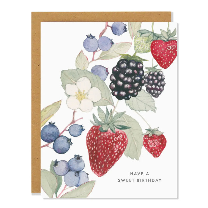 Berry Birthday Card