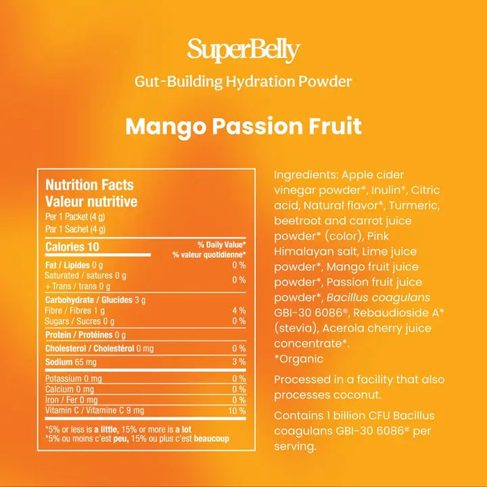 Blume SuperBelly Drink Mango Passion Fruit