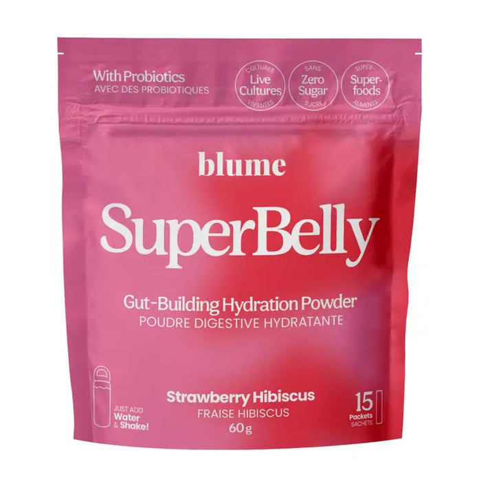 Blume SuperBelly Drink Strawberry Hibiscus