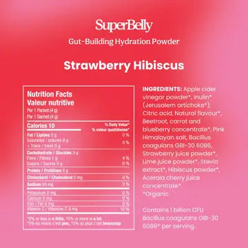 Blume SuperBelly Drink Strawberry Hibiscus