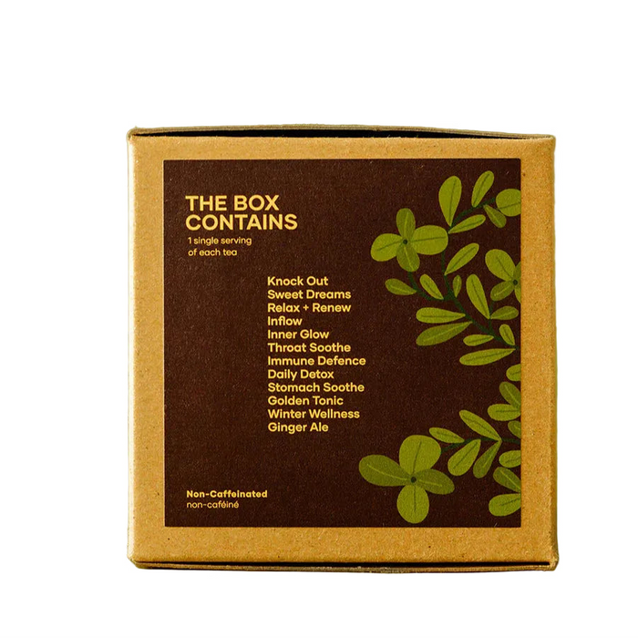 Organic Sip & Thrive Box 12 single teas