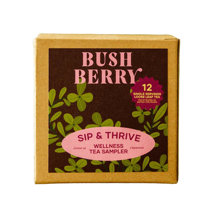Organic Sip & Thrive Box 12 single teas