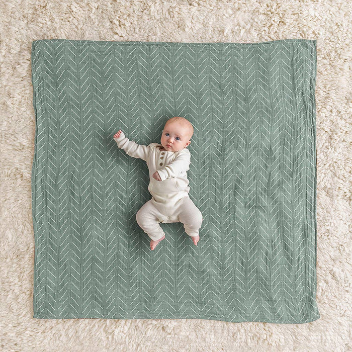 *New Option* Breastfeeding Boss™: Sage Mudcloth