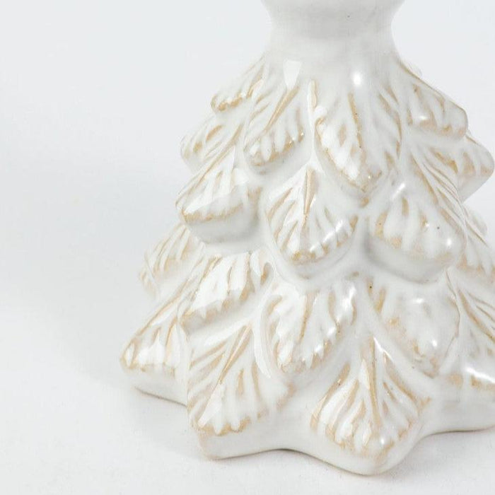 Ceramic Tree Taper Candle Holder