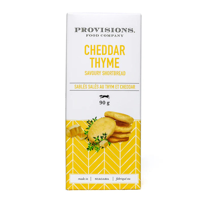 Cheddar & Thyme Shortbreads
