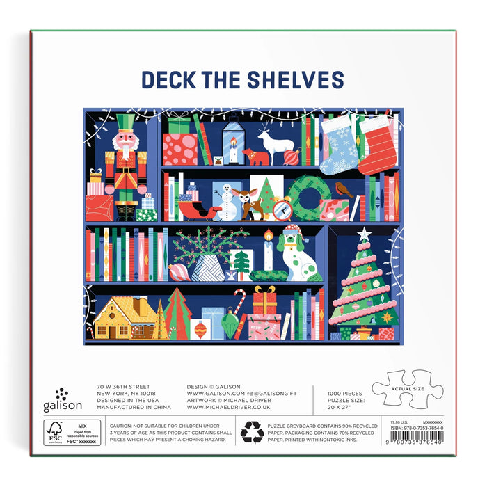 Deck the Shelves 1000pc Puzzle