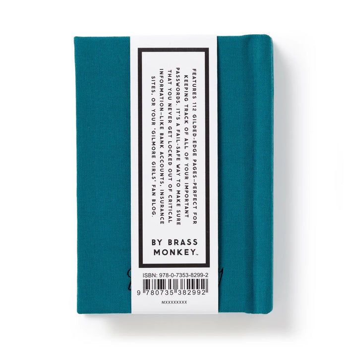 Definitely Not My Passwords Journal