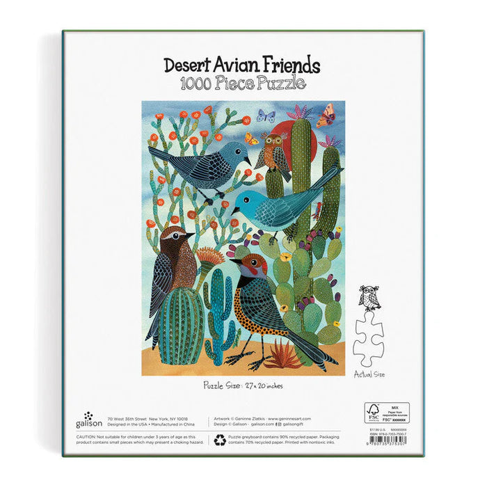 Desert Avian Friends 1000 pc Puzzle