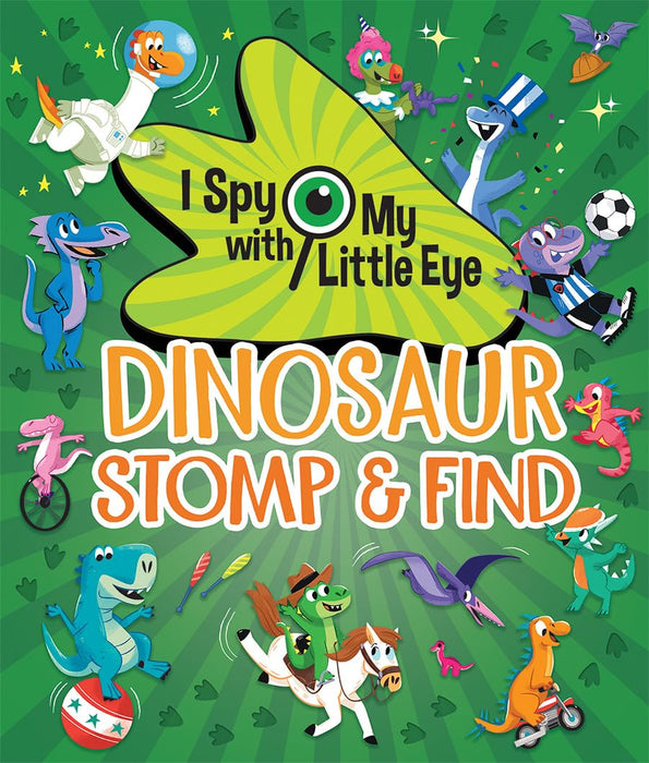 Dinosaur Stomp & Find I Spy Book