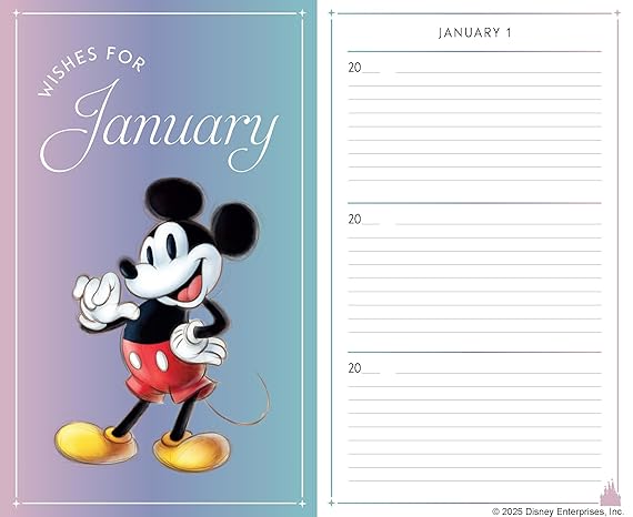 Disney's One Wish a Day Journal