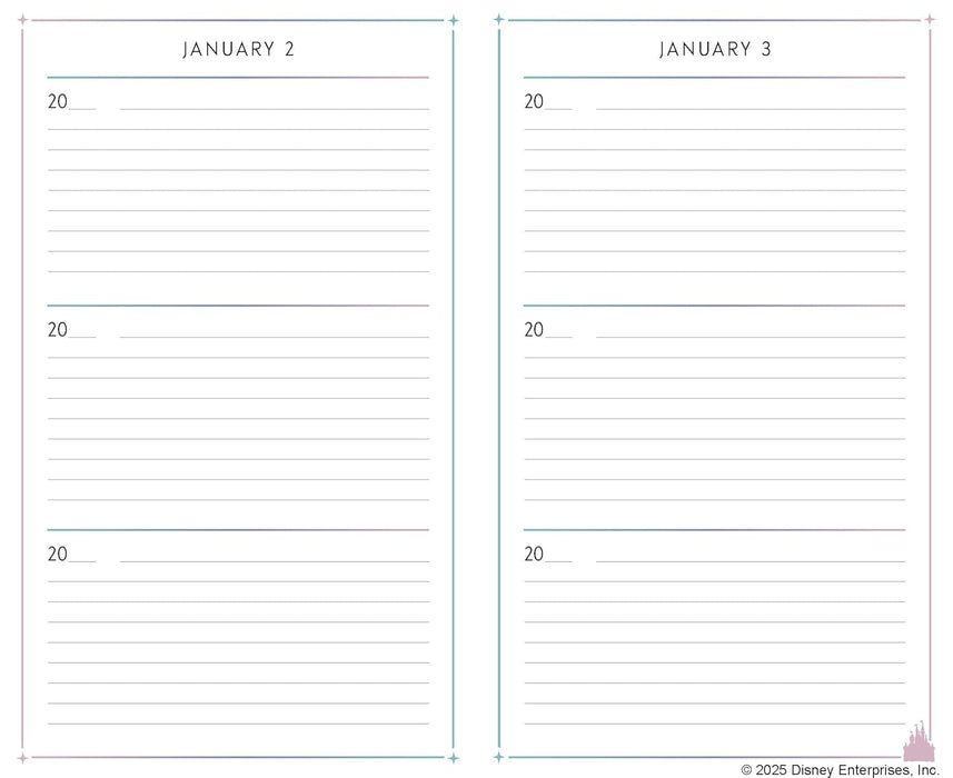 Disney's One Wish a Day Journal