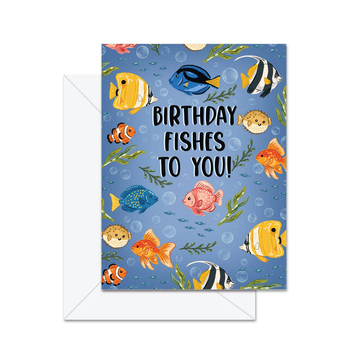 Birthday Fishes To You Card