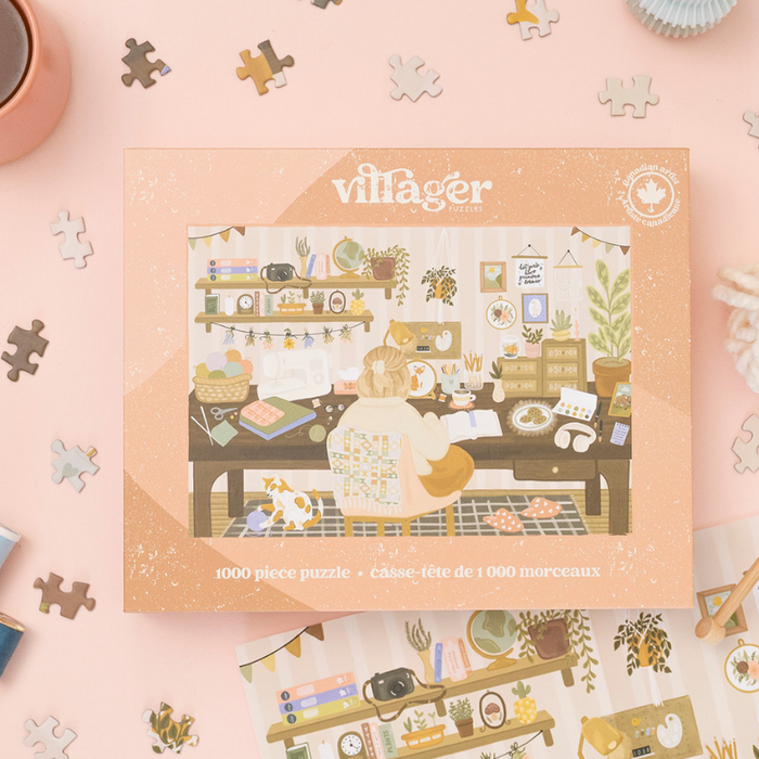 Villager Puzzles Grandma Hobbies 1000 pc