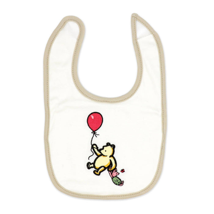 Pooh & Friends 3 Piece Layette Box Set: Tan 0-6M