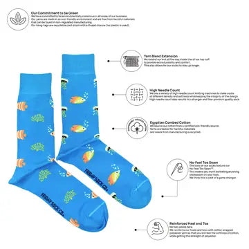 Men's Socks This Did Good Ocean