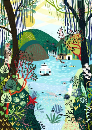 Villager Puzzle Bowen Island  500 pc