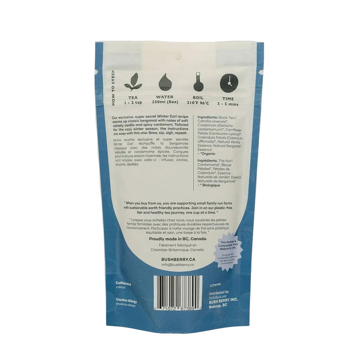 Organic Winter Earl Grey Tea