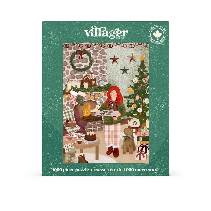Villager Puzzle Cottage Christmas 1000 pc