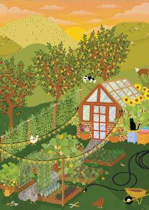 Villager Puzzle Hobby Farm 500 pc