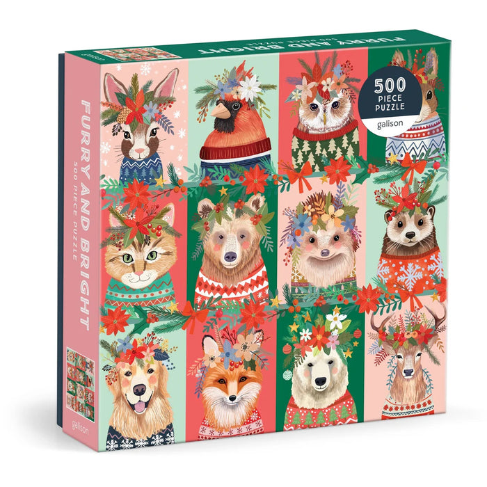 Furry and Bright 500pc Puzzle