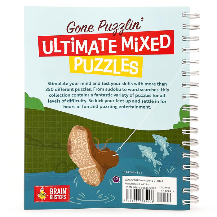 Gone Puzzlin Book of Mixed Puzzles
