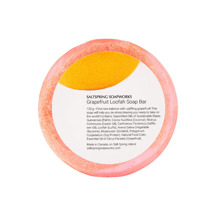 Loofah Soap Bar Grapefruit